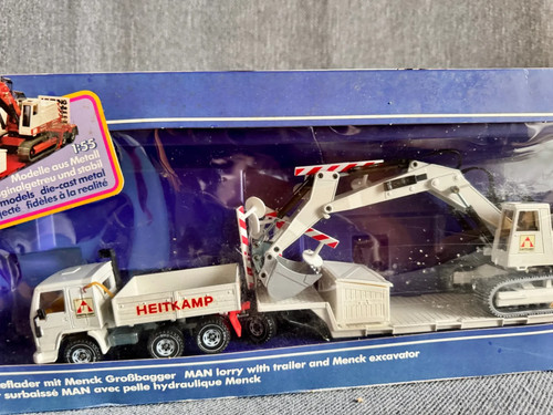 Vintage siku 4012 man lorry - 4012,