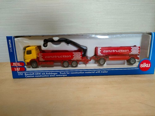 Siku baustoff lkw truck - siku, with