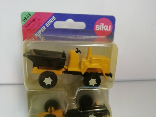 Siku 0848 front tipper dumper - front,