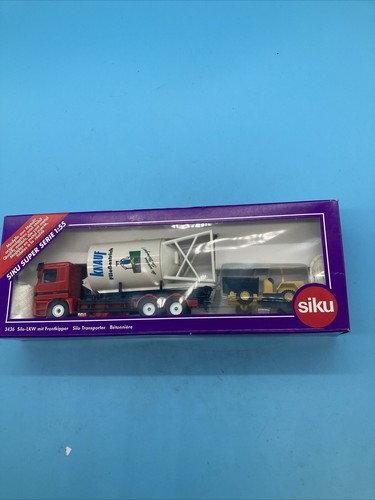Siku silo transporter die - siku, cast