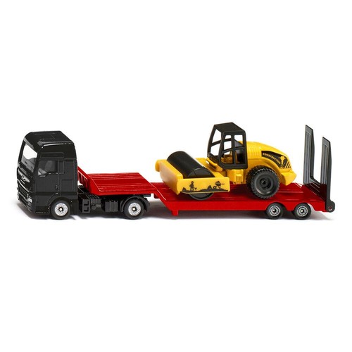 Man truck with compactor - with,